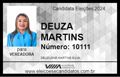 Candidato DEUZA MARTINS  2024 - MIRANDA DO NORTE - Eleições