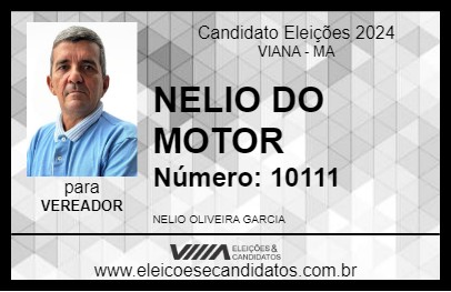 Candidato NELIO DO MOTOR 2024 - VIANA - Eleições