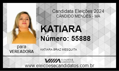 Candidato KATIARA 2024 - CÂNDIDO MENDES - Eleições