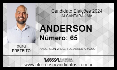 Candidato ANDERSON 2024 - ALCÂNTARA - Eleições