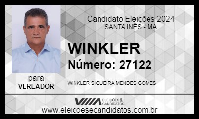 Candidato WINKLER 2024 - SANTA INÊS - Eleições