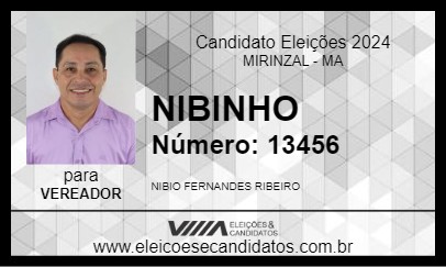 Candidato PROFESSOR NÍBIO RIBEIRO 2024 - MIRINZAL - Eleições