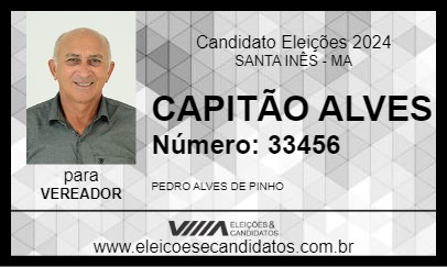 Candidato CAPITÃO ALVES 2024 - SANTA INÊS - Eleições