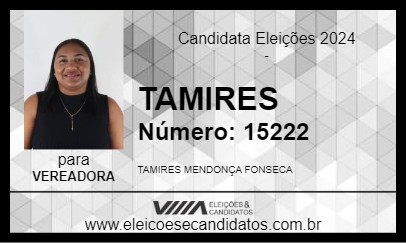 Candidato TAMIRES 2024 - MIRINZAL - Eleições