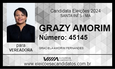 Candidato GRAZY AMORIM 2024 - SANTA INÊS - Eleições