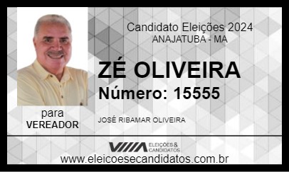 Candidato ZÉ OLIVEIRA 2024 - ANAJATUBA - Eleições