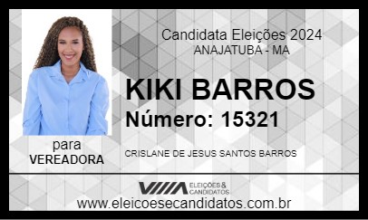 Candidato KIKI BARROS 2024 - ANAJATUBA - Eleições