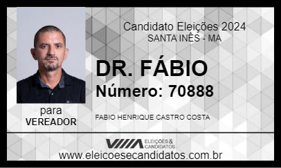 Candidato DR. FÁBIO 2024 - SANTA INÊS - Eleições