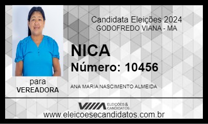 Candidato NICA  2024 - GODOFREDO VIANA - Eleições