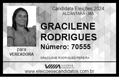 Candidato GRACILENE RODRIGUES 2024 - ALCÂNTARA - Eleições