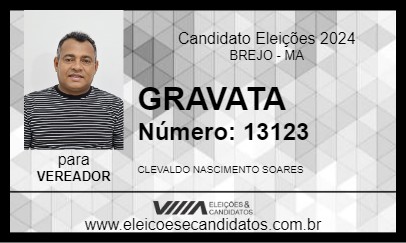 Candidato GRAVATA 2024 - BREJO - Eleições