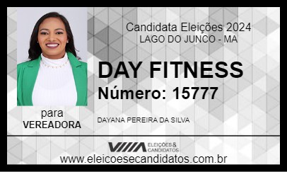 Candidato DAY FITNESS 2024 - LAGO DO JUNCO - Eleições