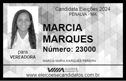 Candidato MARCIA MARQUES 2024 - PENALVA - Eleições