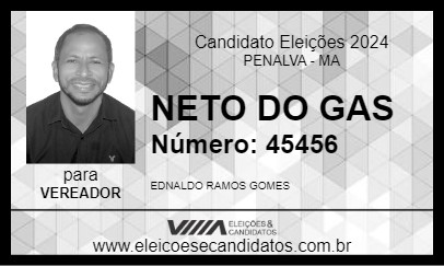 Candidato NETO DO GAS 2024 - PENALVA - Eleições