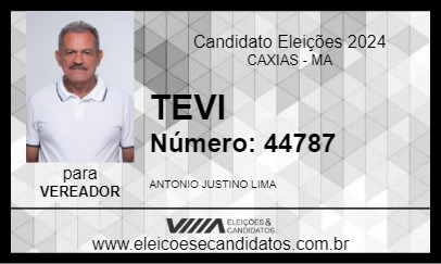 Candidato TEVI 2024 - CAXIAS - Eleições