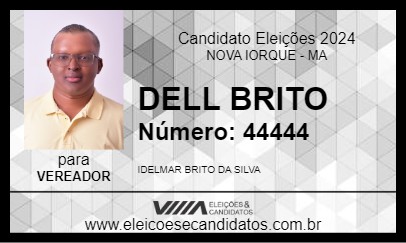 Candidato DELL BRITO 2024 - NOVA IORQUE - Eleições