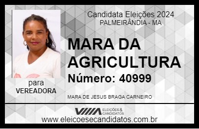 Candidato MARA DA AGRICULTURA 2024 - PALMEIRÂNDIA - Eleições