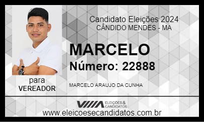 Candidato MARCELO 2024 - CÂNDIDO MENDES - Eleições