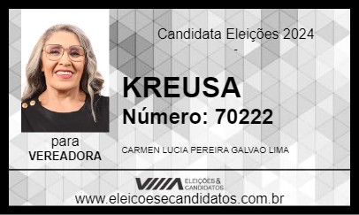 Candidato KREUSA 2024 - TIMON - Eleições