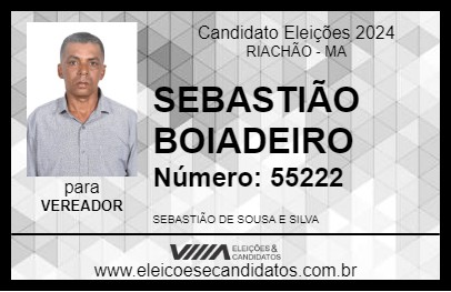 Candidato SEBASTIÃO BOIADEIRO 2024 - RIACHÃO - Eleições