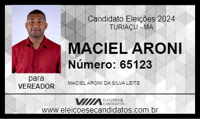 Candidato MACIEL ARONI 2024 - TURIAÇU - Eleições