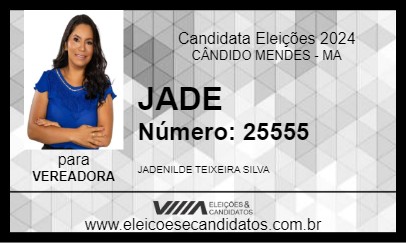 Candidato JADE 2024 - CÂNDIDO MENDES - Eleições