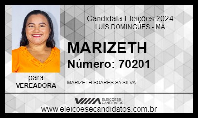 Candidato MARIZETH 2024 - LUÍS DOMINGUES - Eleições