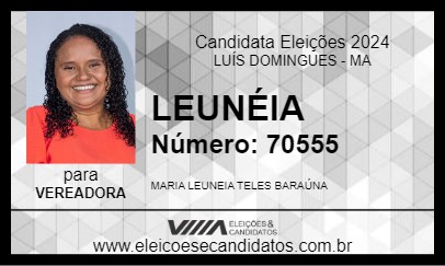 Candidato LEUNÉIA 2024 - LUÍS DOMINGUES - Eleições