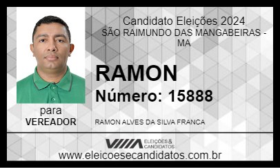 Candidato RAMON 2024 - SÃO RAIMUNDO DAS MANGABEIRAS - Eleições