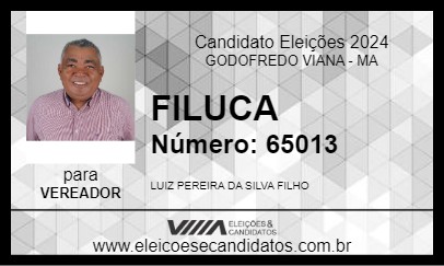 Candidato FILUCA 2024 - GODOFREDO VIANA - Eleições