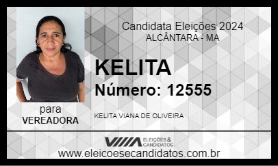 Candidato KELITA 2024 - ALCÂNTARA - Eleições