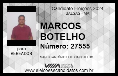 Candidato MARCO VETERINÁRIO 2024 - BALSAS - Eleições