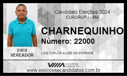 Candidato CHARNEQUINHO 2024 - CURURUPU - Eleições