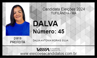 Candidato DALVA 2024 - TUFILÂNDIA - Eleições