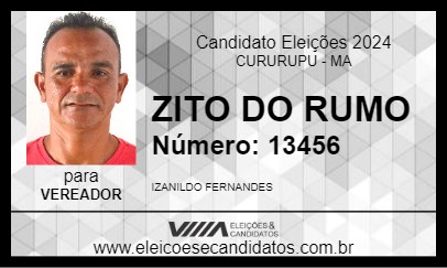 Candidato ZITO DO RUMO 2024 - CURURUPU - Eleições