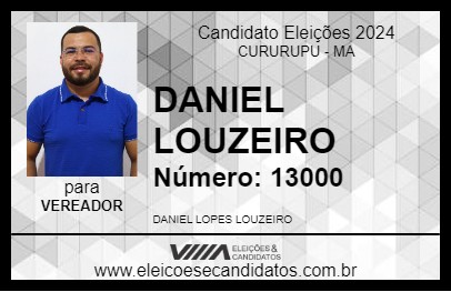 Candidato DANIEL LOUZEIRO 2024 - CURURUPU - Eleições