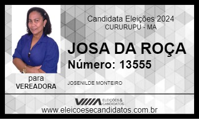 Candidato JOSA DA ROÇA 2024 - CURURUPU - Eleições