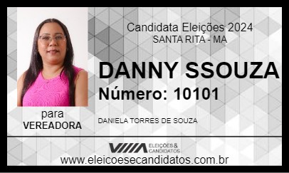 Candidato DANNY SOUZA 2024 - SANTA RITA - Eleições