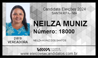 Candidato NEILZA MUNIZ 2024 - SANTA RITA - Eleições