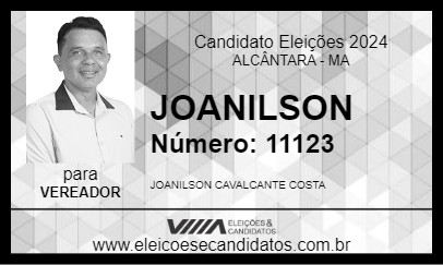 Candidato JOANILSON 2024 - ALCÂNTARA - Eleições