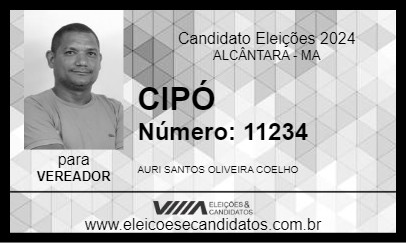 Candidato CIPÓ 2024 - ALCÂNTARA - Eleições