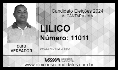 Candidato LILICO 2024 - ALCÂNTARA - Eleições