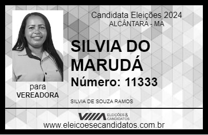 Candidato SILVIA DO MARUDÁ 2024 - ALCÂNTARA - Eleições