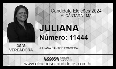 Candidato JULIANA 2024 - ALCÂNTARA - Eleições