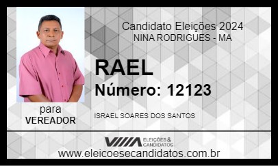 Candidato RAEL 2024 - NINA RODRIGUES - Eleições