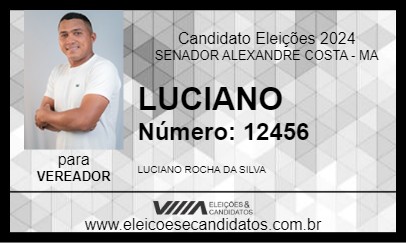 Candidato LUCIANO 2024 - SENADOR ALEXANDRE COSTA - Eleições