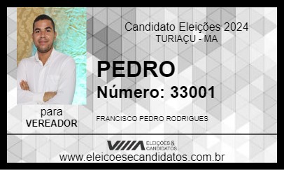 Candidato PEDRO 2024 - TURIAÇU - Eleições