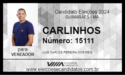 Candidato CARLINHOS 2024 - GUIMARÃES - Eleições