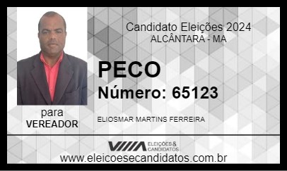 Candidato PECO 2024 - ALCÂNTARA - Eleições