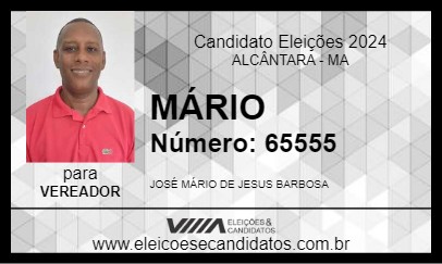 Candidato MÁRIO 2024 - ALCÂNTARA - Eleições